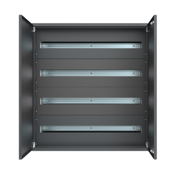 Zestaw rozdzielnica + maskownice + segmenty DIN i-Future wysokość standard. szerokość standard. antracyt. E.MS-H20-W20-D20-7016-00