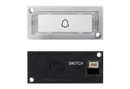 DOORBIRD D11x Btn - Podświetlany przycisk dzwonkowy z miejscem na nazwisko