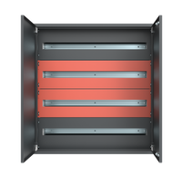 Zestaw rozdzielnica + maskownice + segmenty DIN i-Future w kolorze Ampio wysokość standard. szerokość standard. antracyt. E.MS-H20-W20-D20-7016-00