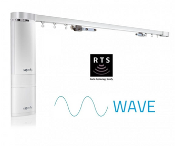 Karnisz bateryjny Somfy Irismo Wirefree 45 RTS wave