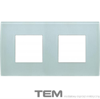 RAMKA SZKLANA SERII PURE 2X2M LODOWA ZIELEŃ OP24GG