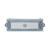 Przycisk podświetlany na biało do stacji bramowych serii D21x