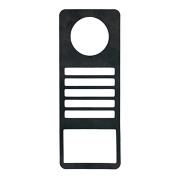 Uszczelka gumowa przednia do DoorBird D21x