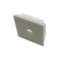 AL-GAMMA-SU-EC-GREY-O, zaślepka do profilu AL-GAMMA-SU szara z otworem