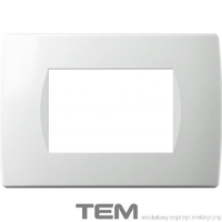 RAMKA OZDOBNA SERII SOFT 3M BIAŁY-POŁYSK OS30PW