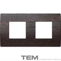 RAMKA DREWNIANA SERII PURE 2X2M WENGE OP24WE