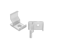 Al12-GLC1-TR-MB, Uchwyt przeźroczysty do profili GLC1 transparent clips