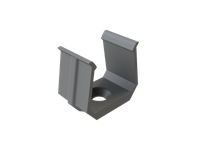 AL12-GLS3-MB-AS-p, uchwyt plastikowy szary do GLS3