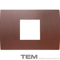 RAMKA METALOWA SERII PURE 2/3M RDZAWE ŻELAZO OP23ME