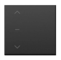 KLAWISZ 2M CZARNY-MAT+DRUK10 TM12SBNT10