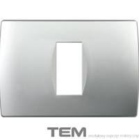 RAMKA OZDOBNA SERII SOFT 1/3M SREBRNY-MAT OS13ES