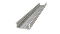 AL12-GLS1-RW-1000, Nawierzchniowy profil ALU surowy 6x16mm 1000mm SURFACE raw alu