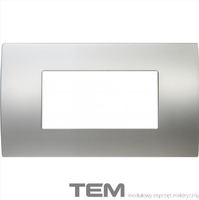 RAMKA METALOWA SERII PURE 4M SATYNOWE SREBRO OP40MS