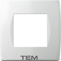 RAMKA OZDOBNA SERII SOFT 2M BIAŁY-POŁYSK OS20PW