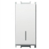 ŁĄCZNIK JEDNOBIEGUNOWY16AX 250V~ 1M PODŚWIETLANY BIAŁY-POŁYSK SM10PWIN