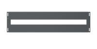 Maskownica środkowa wys. standard. szer. standard. Antracyt  E.CG-H20-W20-D20-7016-00