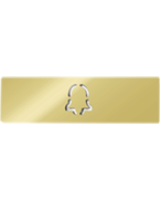 DOORBIRD D21X NP-B - Przycisk dzwonkowy z symbolem dzwonka