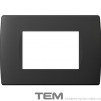 RAMKA OZDOBNA SERII SOFT 3M CZARNY-MAT OS30SB