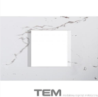 RAMKA OZDOBNA SERII LINE 2/3M KAMIEŃ BIAŁY OL23SW